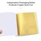 200pcs BUBIMON Imitation Rose Silver Gold Leaf Sheets Gold Foils Sheets Nail Foil for Paint, Resin, Nails, Jewelry, Slime, Arts, Gilding Crafting, Decoration, Sculpture, Furniture
